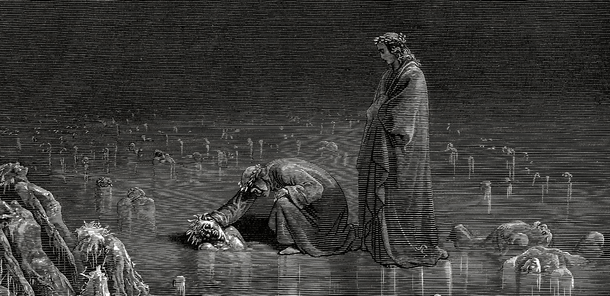 Virgil and Dante in the Inferno